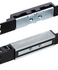2600lb Magnetic Lock With Concealed Mount 12VDC Electric Shear Lock Auto Locks When Unlocked Door Static Sensor
