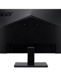 Rear view of black monitor with stand, showing VESA mount and logo, part of Two Pack 24 Inch FHD IPS Monitor with 120 Hz Refresh Rate.