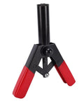 All In One Plastic Rivet Gun Kit With 41 Piece Assorted Rivets And Fastener Remover, focus on red-handled rivet gun tool.