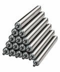 Heavy Duty Stainless Steel Conveyor Replacement Roller With High Load Capacity For Smooth Material Handling And Efficient Box Transfer In Gravity Systems arranged in a pile.