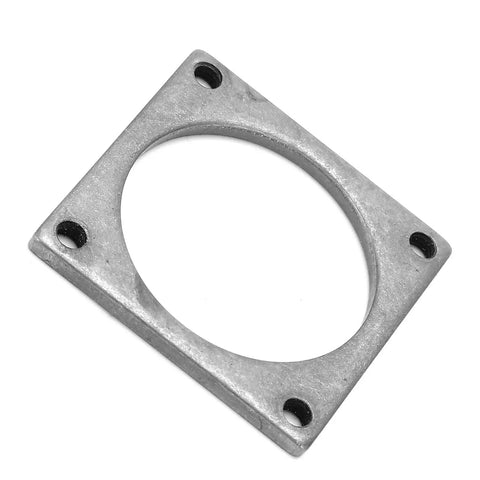 Heavy Duty Stainless Steel Threaded Mounting Plate With Precise M4 Screw Holes Rock Solid 39 X 39mm robotics fixing bracket close-up view.