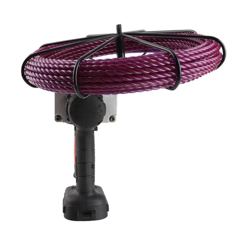 Heavy Duty Electric Pipe Threader Fueled By Peppy Brushless Motor And Sure Grip Handheld Shell with 50ft TEP cable ready for conduit runs.