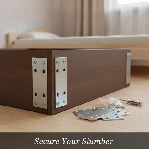 Beef Up Your Bed Frame With Heavy Duty Connector Plates And Steel Repair Brackets To Reinforce Metal Joints 3 Inch L Shaped Corner Supports With Screws 4 Pack