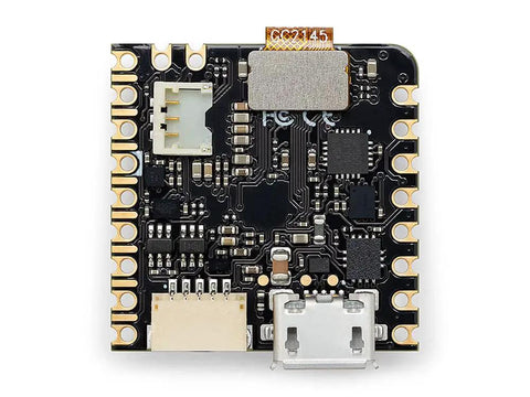Straight Up Best Tiny Vision AI Development Board Packing A Sick 5Mp Camera And Hella Fast Edge AI Processing For Smooth IoT Prototyping And Machine Learning Projects, top view of black circuit board with connectors.