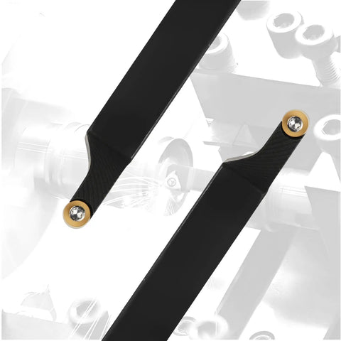 Pro Grade Dope 0.375 Inch Lathe Turning Tool Holders Set for Profiling and Milling, black tool holders with carbide inserts