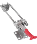 Beefy Adjustable Toggle Clamp With 318Kg Clamping Force Stainless Steel Lever Clamp Latch Plastic Cover Handle For Woodworking And Welding Built For Versatile Fixture Setups