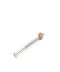Hella Sturdy M6x100mm Bunk Bed Bolts Compatible With Ikea Bed Frames Headboard Screws With Barrel Nuts Includes 4Mm Hex Key Tool Fastener Kit Pack Of 20 Pieces, showing a single bolt and nut.