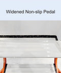 Widened Non-slip Pedal of Electric Retractable Attic Ladder Ceiling Mount Pull Down Stairway Smart Remote Control.