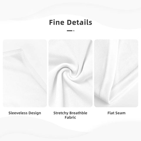 Premium Full Print Men Sleeveless Tank Top With Dope Funny Mechanic Graphic Tee Ultra Light Cooling Fabric relaxed fit details.