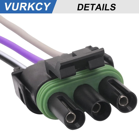 Connector close-up of Electric Fuel Pump For Chevy And GMC C K Trucks 1988 1989 1990 1991 1992 1993 1994 1995 V8 7.4L 5.0L 5.7L And V6 4.3L Plug And Play OEM Replacement Module Assembly E3621S