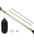 Left Steering Rack Tie Rod Kit For Polaris RZR Ranger UTVs 400 500 570 700 800 900 1000 From 2008 To 2021 Heavy Duty Bolt On Upgrade Durable Steel Build with boot and zip ties