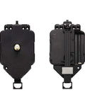 Front and back view of HR1688 Quartz Clock Movement Replacement Kit for DIY Wall Clocks, Silent Pendulum Mechanism.