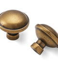 10 Pack Antique Brass Cabinet Knobs For Kitchen Cabinets Drawers And Furniture Hardware Durable Zinc Alloy Heavy Duty Knobs