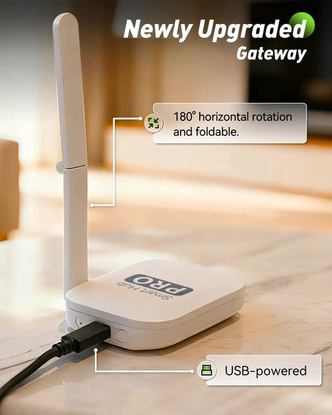 USB-powered smart gateway for 3 Zone WiFi Sprinkler Timer With Smart Gateway Brass Inlet And Outlet Voice Control With Alexa