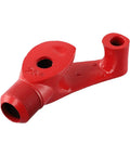 Pro Manual Steel Pipe Bender With Fan Shaped Die for precise bends, showing a red steel die for 90 and 45 degree bends.