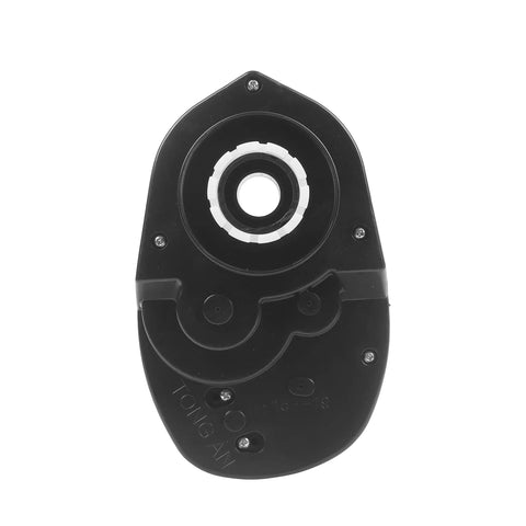 12V Ride On Gearbox With 30000 RPM Output For Kids Cars Replacement Motor 45W 12 Volt Upgrade close-up, black casing view