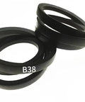 Beefed Up Heavy Duty Five Eighth Inch By Forty One Inch V Belt Set, Two Pack Rubber V Belts For Lawn Tractor