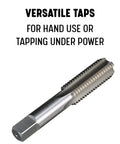 Half Inch 13 UNC Bottoming Tap In High Speed Steel with sharp cutting edges for precision in metalwork and DIY projects