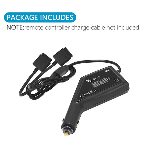 3 In 1 Battery Charger Hub For DJI FPV Drone And Remote Controller Fast 12V DC Multi Battery Charger with cables