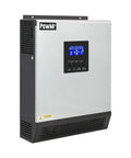 2400W Solar Inverter With 24 Volt DC Input To 110 And 120 Volt AC Pure Sine Wave 50 Amp PWM Charge Controller Hybrid Inverter For Homes And RVs