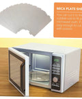 Six Pack Microwave Oven Mica Sheets Heat Insulation Pads Easy Cut Splatter Guard Replacement, Waveguide Cover Compatible