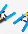 RJ45 Crimp Tool For Pass Through Connector EZ Cut Strip And Crimp Cat5e And Cat6 Ethernet Cables Heavy Duty Crimper