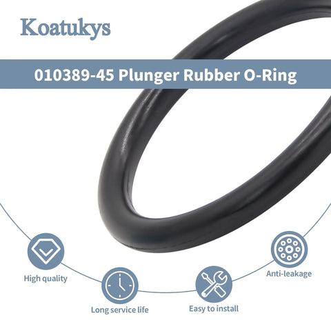Plunger Rubber O Ring For 3 Tier Sink Drain And Twist Waste Drain Valve No Fuss Eight Pack Compatible With T S Brass 010389-45