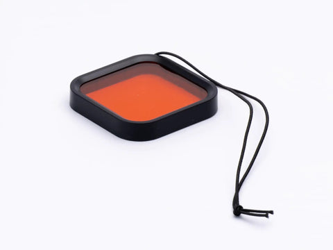Waterproof Underwater Dive Housing Case With Bracket And Red Dive Filter For GoPro Hero 9 Through 13, compact red lens filter close-up