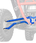 Heavy-Duty High Clearance Boxed Rear Radius Arms For Polaris RZR Models In Voodoo Blue Or Velocity Blue Finish, 4x Stronger Than Stock, Includes Hardware, Easy Install, Will Not Fit With Polaris Rear Bumpers, Fits 2014+ XP And XP 4 1000, RS1 on RZR rear suspension