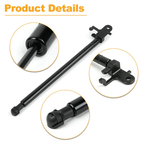 Heavy Duty Rear Right Trunk Lid Support Strut Cylinder Gas Spring For 2018 2025 Toyota Camry close-up view of mounting ends and gas cylinder.