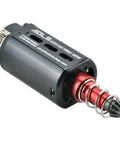 Airsoft AEG Beefed Up Torque Motor Long Type D Hole For Upgraded Gearbox Performance With NdFeB Magnet Silver Brushes Copper Wind and Pre Load Shaft Guide