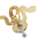 Snake Shape Cabinet Knobs And Door Handles, Zinc Alloy With Ancient Gold Finish, 52x27x24mm, cool nature inspired design close-up.