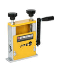 Handy Portable Wire Stripping Tool Crafted From Durable Metal For Reliable Home And Workshop Use Lightweight Electric Automatic Manual Design with knobs and lever.