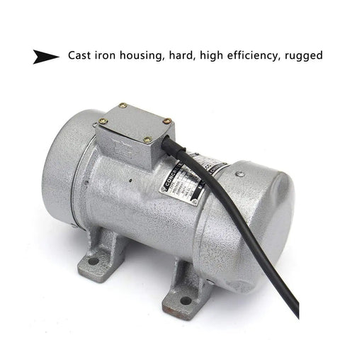 Beefy Heavy Duty 280W Electric Concrete Vibrator Motor 110V 60Hz 2840RPM 300kgf with 5.9ft power cable, cast iron housing