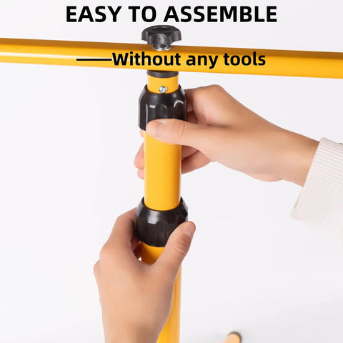 Hands assembling Adjustable Foldable Metal Tripod Archery Target Stand For Backyard And Shooting Range Bow And Arrow Target Holder