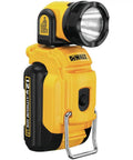 Go To Portable 12V Max LED Work Light With Magnetic Mount And Kickstand, Rechargeable Hand Held Spotlight, front view