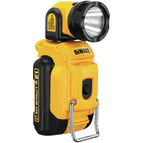 Go To Portable 12V Max LED Work Light With Magnetic Mount And Kickstand, Rechargeable Hand Held Spotlight, front view