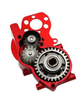 14 Piece Ball Bearing Upgrade Kit For WLtoys 244016 RC Car 1 24 Scale High Precision Bearings in red casing, exposed gears