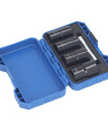 5 Piece Bolt Extractor And Lug Nut Remover Kit For Damaged Fasteners, 1/2 Inch Drive Impact Sockets 17mm, 19mm, 21mm, 22mm in blue case