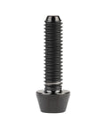 Beefy Titanium M4 Bike Bolts Pack Of Six With Tapered Hex Heads DIN912 0.7mm Pitch 3mm Drive 7mm Head Black Gr5 6Al 4V visible