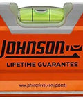 Beefy Magnetic Heavy Duty Aluminum Box Level 24 Inch Orange With GripTight V Groove Magnets for hands-free leveling