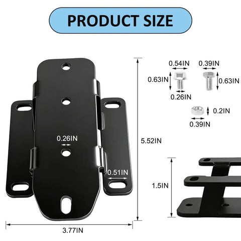 Plug And Play Monitor Display Adapter Kit For 4640 4240 4200 Gen 4 Gen 5 G5Plus Console Mount Bracket With VESA dimensions