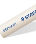 Close-up of Mars Plastic Eraser Refills Latex Free For Refillable Eraser Holder White 2 Pack, showcasing the brand name 'STAEDT' and 'GERMANY' text.