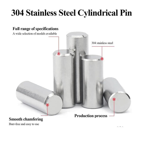 50 Pack 3.5mm Stainless Steel Shelf Pins Dowels For Cabinets And Shelves Precision Position Support Pegs 304 Stainless