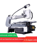 Kicker Desktop Jigsaw Saw Boasting A Kickass 150 Watt Motor Plus Roomy Fourteen Inch Work Area For No Sweat Wood Crafting Diy Project Assembly And Darn Fine Precision Carving Anytime, 180 watt variable saw with universal blade.