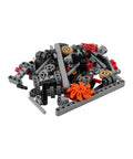 Pile of parts from 6 Speed Manual Transmission Model Kit With Differential Gear For Hands On Mechanical Engineering DIY Projects