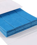 pH Test Strips 0.5 to 5.0 Indicator Paper Litmus Tester Kit for Water Food Pool Aquarium Testing, blue strips in packaging