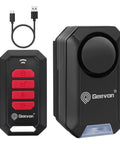 Wireless Bike Alarm With Remote For Your Ride, 135dB Anti Theft Security Alarm For Bikes, Motorcycles And E-Scooters, Waterproof IPX5