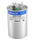 35 Plus 3 Microfarad Dual Run Start Capacitor 370 to 440 VAC CBB65B Round For Condenser Air Conditioners And Heat Pumps