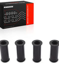 Upgrade Your Ride With This Top Tier A-Premium Front Disc Brake Hardware Kit Designed Perfectly For Buick LeSabre Park Avenue Riviera And Cadillac Models To Keep Things Smooth And Safe On The Road Without Breaking The Bank. black 4-piece slide pin boots